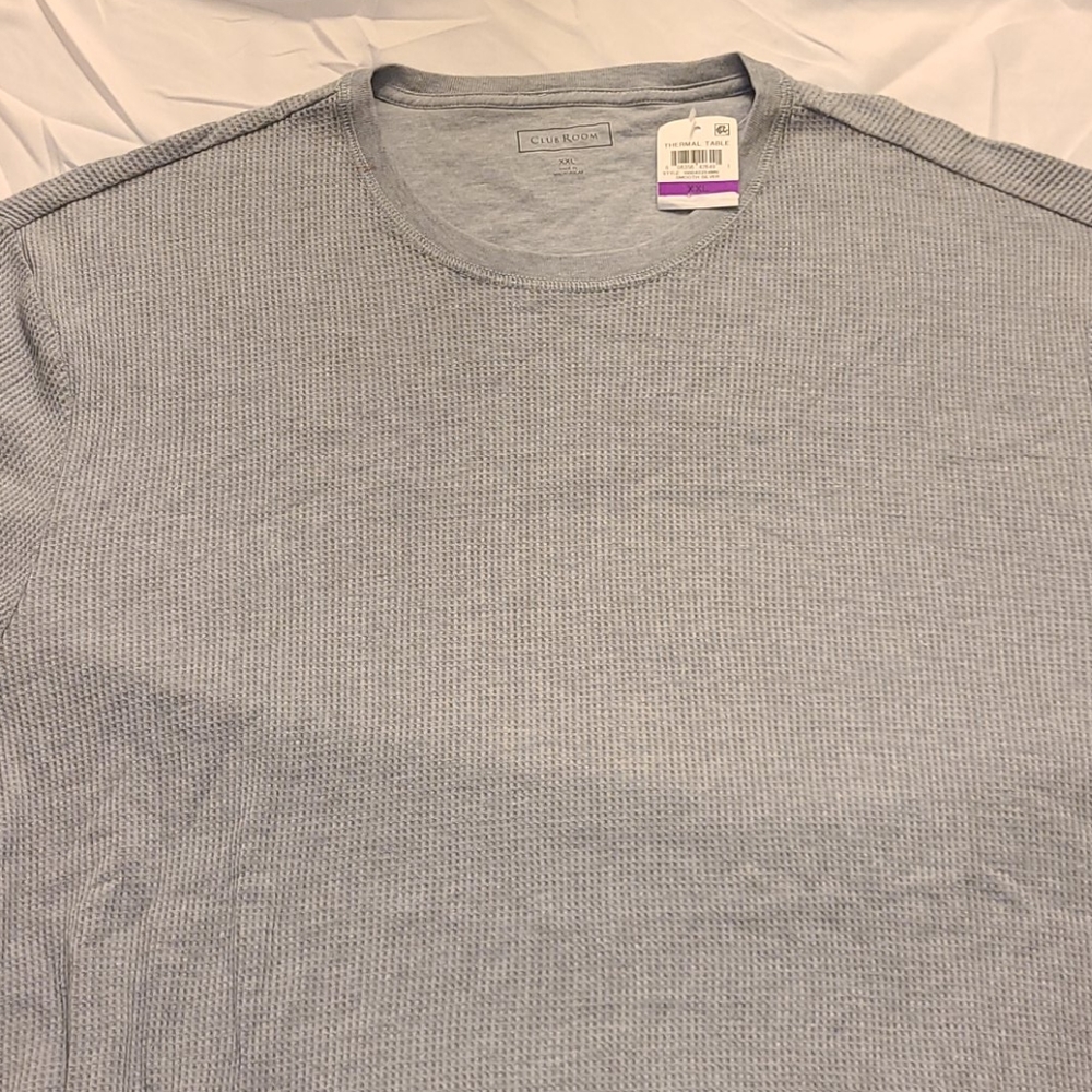 Club Rm thermal crewneck silvery gray - Picture 2 of 16